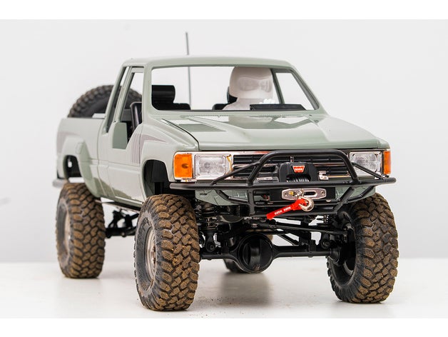 trail finder 2 fenders 4runner xtra cab rc4wd rock crawler tf2 3D print model - Mito3D