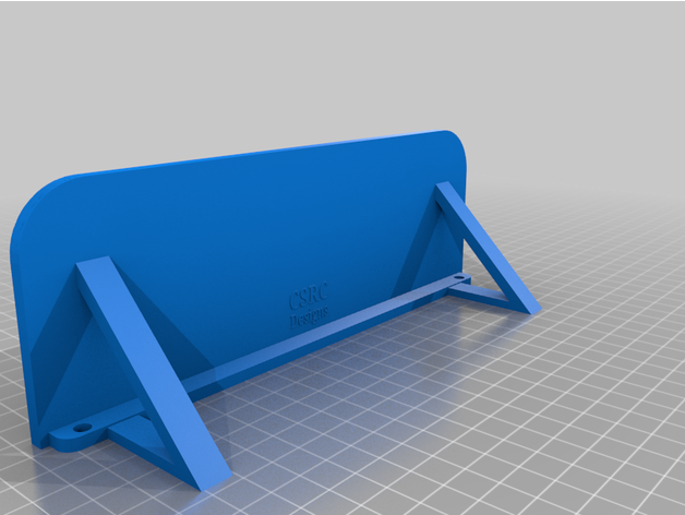 benchy shelf 125 3dbenchy holder 3D print model - Mito3D