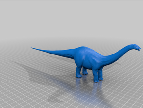 apatosaurus dinosaurs jurassic prehistoric prehistory 3d print model - Mito3D