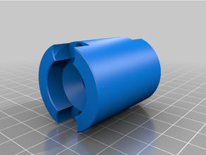 parametric spool roller core additional sizes 3d print model - Mito3D