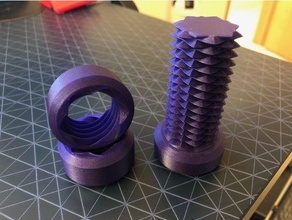 screw fidget toy 3d print model - Mito3D