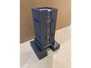 Alhambra oyun kule fayans dağıtıcı 3d print model - Mito3D