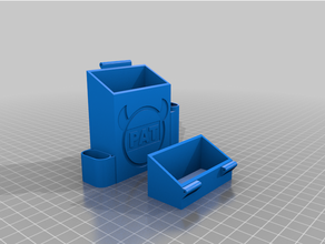 sigara paketlemek Kulp destek çakmak cepler 3d print model - Mito3D