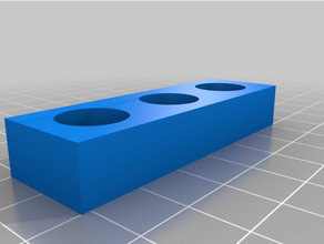 teste tubo suporte água kit aquários 3d print model - Mito3D