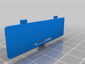 casquette aa batterie clavier 3d print model - Mito3D