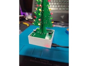 christmas pcb tree rechargeable base 3d print model - Mito3D
