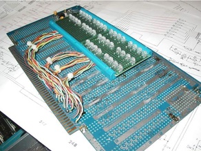 tarjeta circuito impreso montar guía rail tablero openscad soporte prototipo s100 scad 3d print model - Mito3D