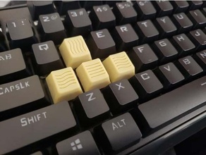 element klavye tuşları oem wasd 3d print model - Mito3D