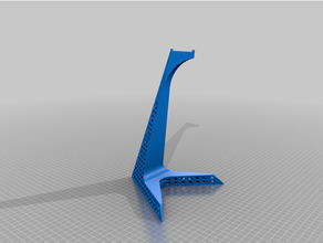 cuffia In piedi appendiabiti titolare supporto 3d print model - Mito3D