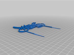 contento cumpleaños barrie brontosaurio 3d print model - Mito3D