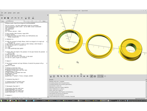 snap assembly cable passthrough grommet - remix 3d print model - Mito3D