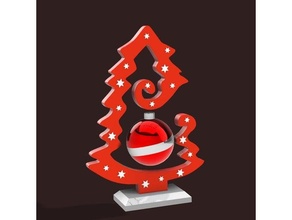 Natale albero palla campana decorazione decorazioni 3d print model - Mito3D