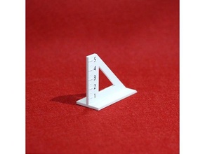 metrik Ayarlamak Meydan 90 50mm derece Metrik kare gönye Solidworks 3d print model - Mito3D