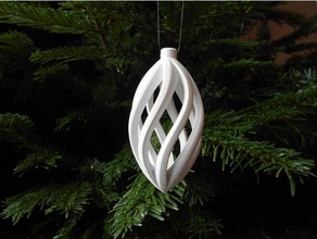 Noel top Boule dekorasyon ağaç sapin 3d print model - Mito3D