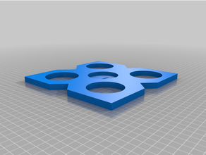 carretel suporte horizontal filamento 3d print model - Mito3D