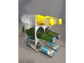 botella soporte 3d print model - Mito3D