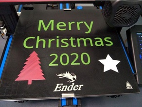 alegre Natal 2020 feriado 3d print model - Mito3D