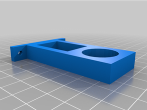 20mm boru mesafe Kulp destek 3d print model - Mito3D