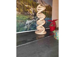 dna scale model revised 3d print model - Mito3D