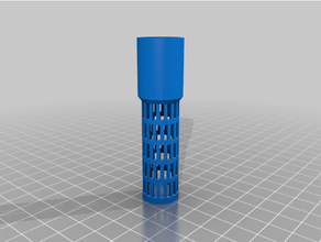 acuario filtrar 17mm 3d print model - Mito3D