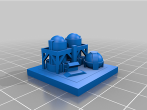 greeblecity industry natural gas depot 3d print model - Mito3D