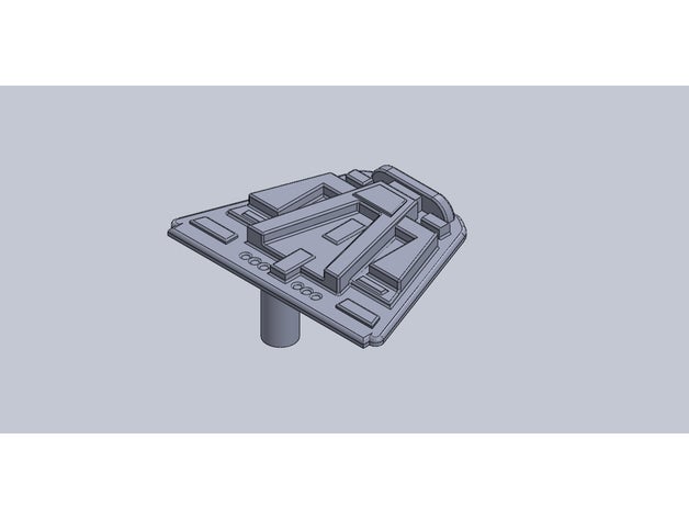 kenner millennium falcon cockpit insert 1979 3D print model - Mito3D