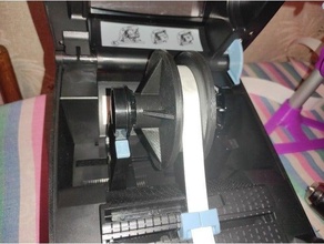 tlp100 carretel corpo limitar materiais pos impressora impressão terra 3d print model - Mito3D