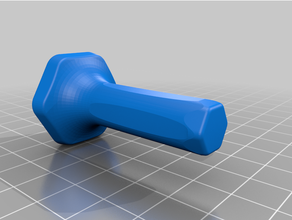 x acto örtmek kılıf ergonomik xacto 3d print model - Mito3D