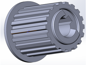 cintura pulegge pialla 5708 5709 3d print model - Mito3D