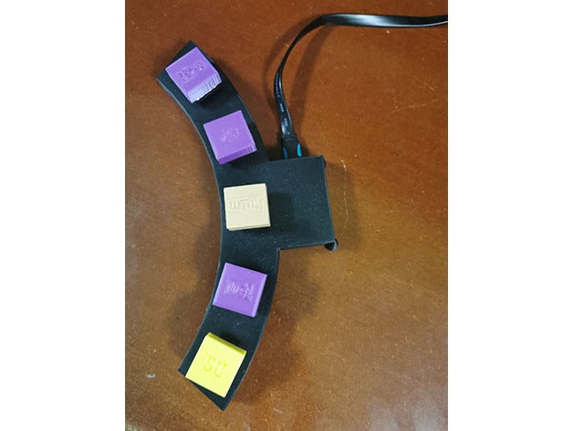 miniclavier arduino leonardo keypad pro mini 3D print model - Mito3D