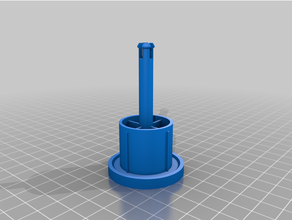 Merkür Mercruiser gaz kelebeği buton Knopf Searay 3d print model - Mito3D