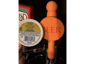 beer handle keg cap holder beer cap handle keg kegerator pull tap