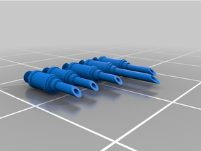 syringes 40k painboy apothecary 3d print model - Mito3D