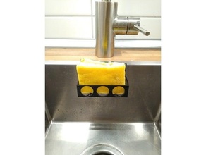 sponge holder ikea sink norrsj kitchen norrsjon 3d print model - Mito3D