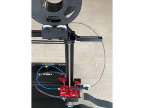 spool holder cr-10s pro v2 3d print model - Mito3D