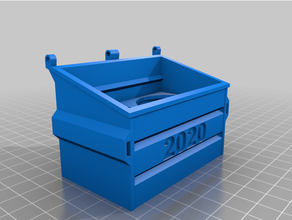2020 Müllcontainer 3d print model - Mito3D