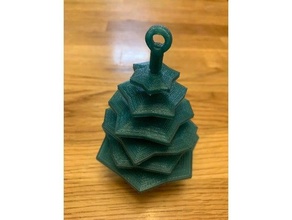 fidget spinner tree ornament 3d print model - Mito3D