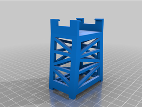 wodden train track support clip bridge truss brio freecad ikea lillabo parametric wooden 3d print model - Mito3D