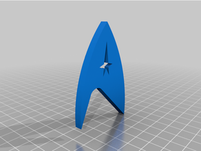 federation stand base 3d print model - Mito3D