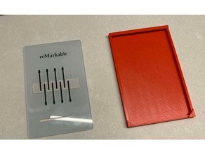 remarkable nib holder cover 2 tablet 3d print model - Mito3D