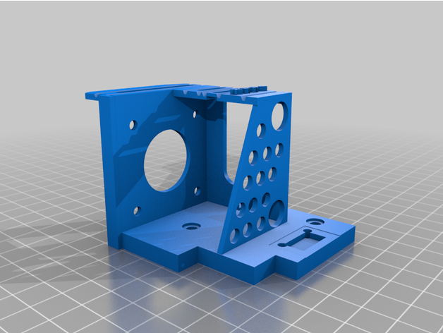 x5sa bmg sürücü binmek klon e3d Hotend Tronxy 3D print model - Mito3D