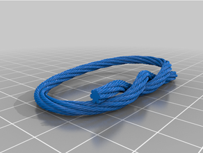 overhand knot 3d print model - Mito3D