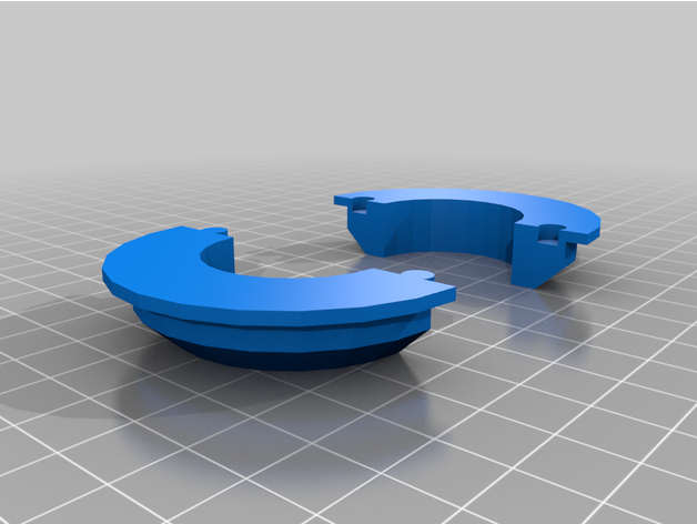 filament spool adapter creality cr6 es 3D print model - Mito3D