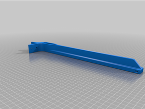 ender extender 400xl cable chain brackets 3d print model - Mito3D
