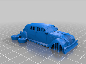 Chrysler flujo aire 1934 nscale 3d print model - Mito3D
