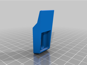 lavagna parete clip 3d print model - Mito3D