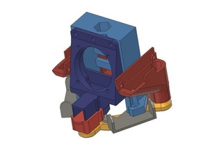 mpmd double ventilateur glacière monoprice mini delta 3d print model - Mito3D