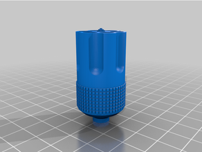 revolver cylinder ender 3 & 3pro extruder knob pro 3d print model - Mito3D