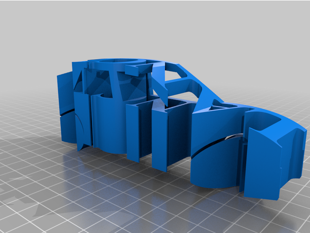 lancia delta 3D print model - Mito3D