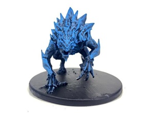 chiens sauvage chasse sorceleur 3 donjons dragons miniature 3d print model - Mito3D